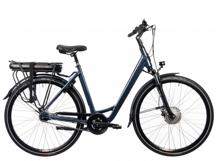 Bicicleta electrica City 28" CORWIN 28326, cadru aluminiu, frane hidraulice, 7 viteze [2]