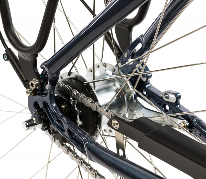 Bicicleta electrica City 28" CORWIN 28327, cadru aluminiu, frane hidraulice, 7 viteze [4]