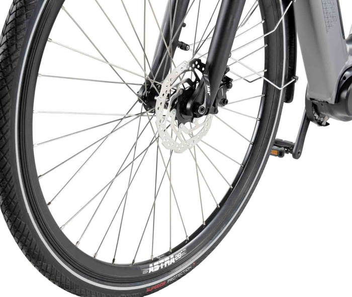 Bicicleta electrica City 28" CORWIN Elite 600+, cadru aluminiu, manete revoshift, frane hidraulice, 7 viteze [6]