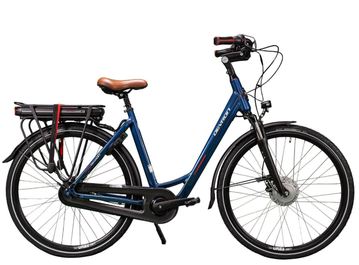 Bicicleta electrica City 28" DEVRON 28126, cadru aluminiu, frane hidraulice/torpedo, 8 viteze [2]