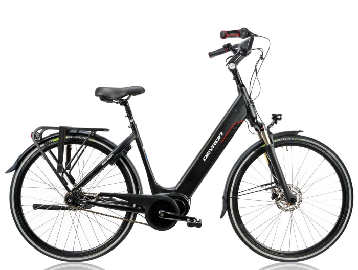 Bicicleta electrica City 28" DEVRON 28426CN, cadru aluminiu, frane hidraulice/torpedo, 8 viteze [2]
