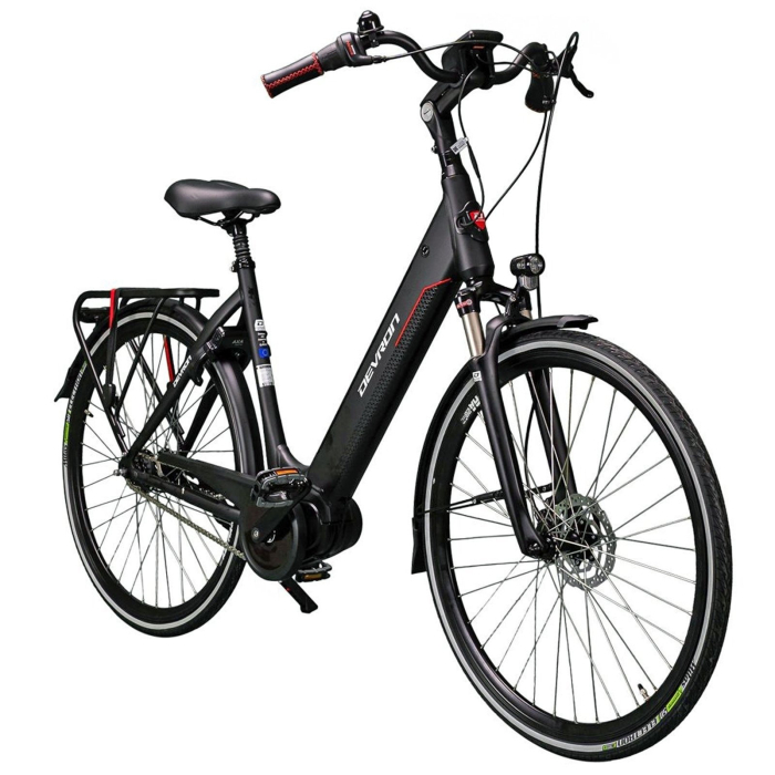 Bicicleta electrica City 28" DEVRON 28426CN, cadru aluminiu, frane hidraulice/torpedo, 8 viteze [1]