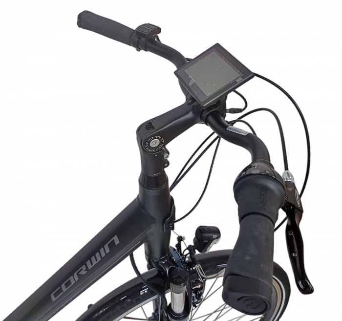 Bicicleta electrica oras 28" CORWIN 28320, cadru aluminiu, frane hidraulice, 7 viteze [4]