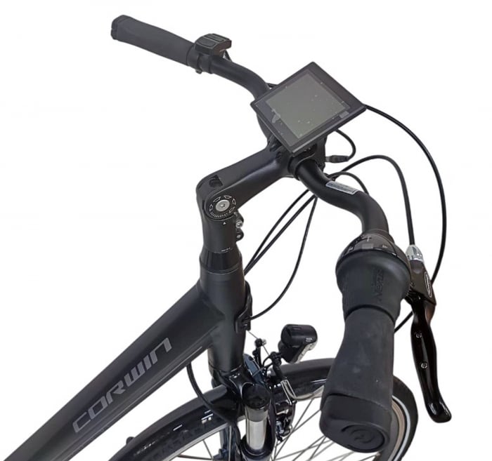 Bicicleta electrica oras 28" CORWIN 28320, cadru aluminiu, frane hidraulice, 7 viteze [4]