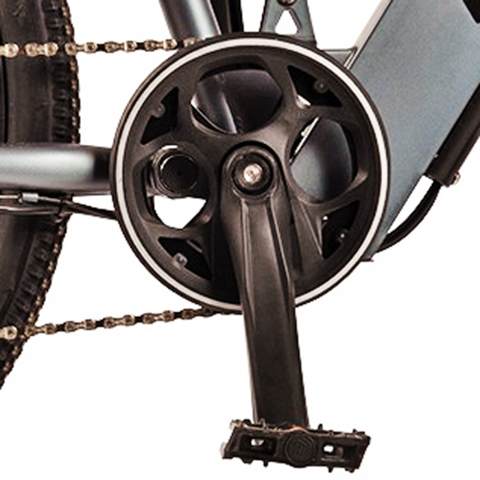 Bicicleta electrica MTB-FS 26" CARPAT Knight C26519E, jante magneziu, cadru aluminiu 17", manete index, frane disc, 7 viteze [6]