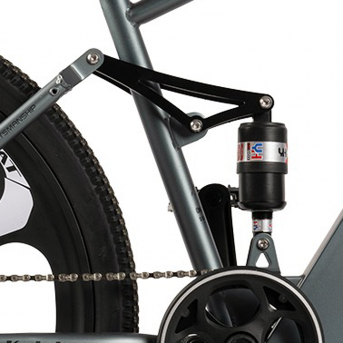 Bicicleta electrica MTB-FS 26" CARPAT Knight C26519E, jante magneziu, cadru aluminiu 17", manete index, frane disc, 7 viteze [9]