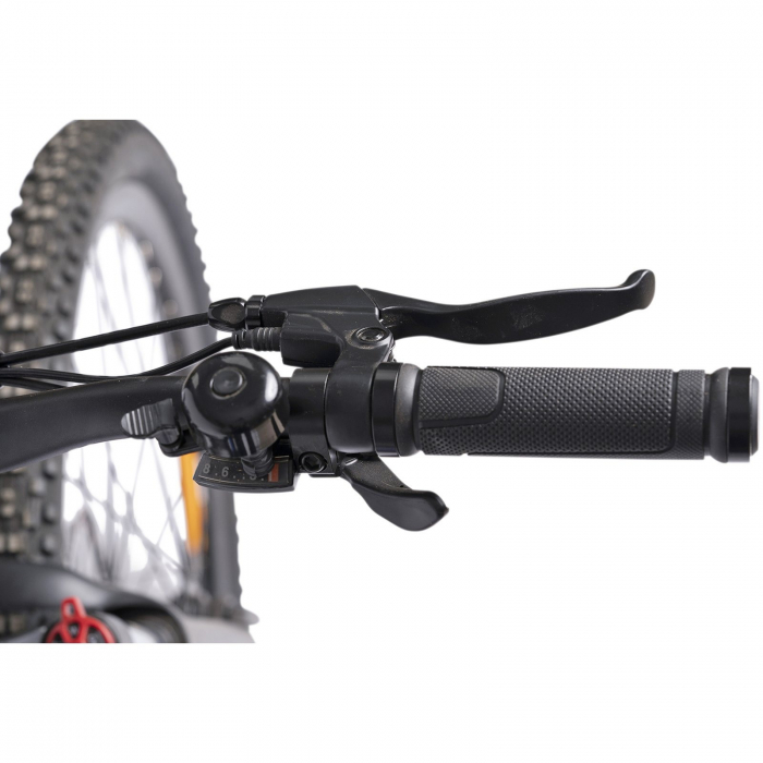 Bicicleta electrica MTB-HT 27.5" SCOOTY EM-500 PRO, cadru aluminiu 18", frane disc, 8 viteze, negru/albastru [7]