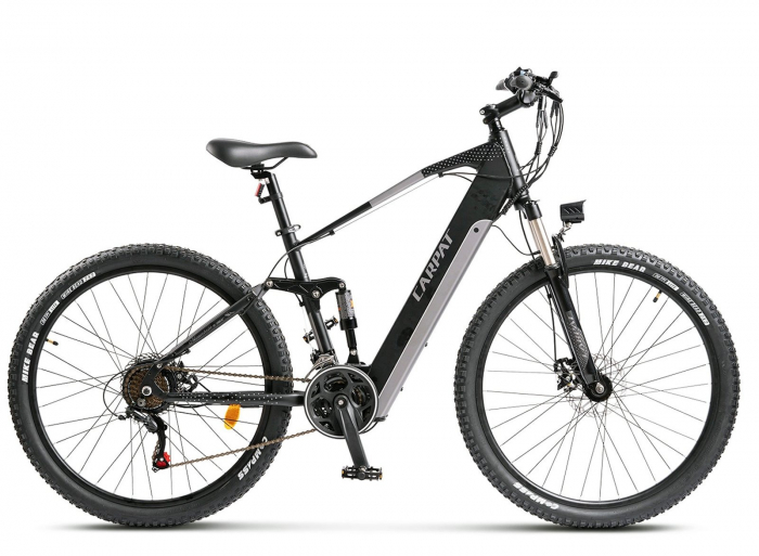 Bicicleta electrica MTB-FS 27.5" CARPAT C275M17E, cadru aluminiu 17", manete index, frane disc, 21 viteze [2]