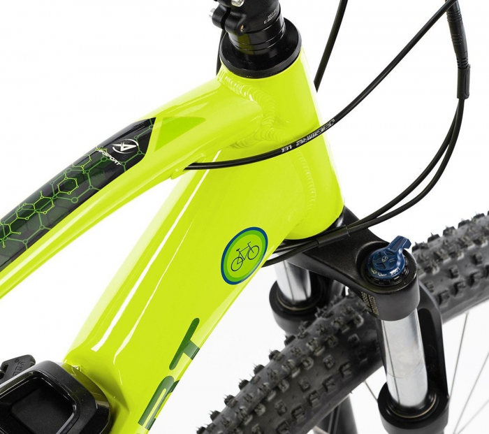 Bicicleta electrica MTB-HT 27.5" AFISPORT M1.7, cadru aluminiu, manete secventiale, frane hidraulice, 27 viteze [4]