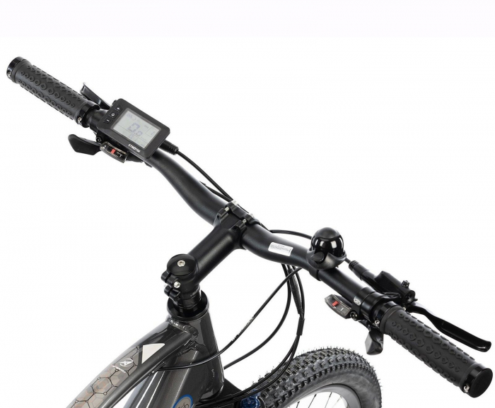 Bicicleta electrica MTB-HT 27.5" AFISPORT M1.7, cadru aluminiu, manete secventiale, frane hidraulice, 27 viteze [6]