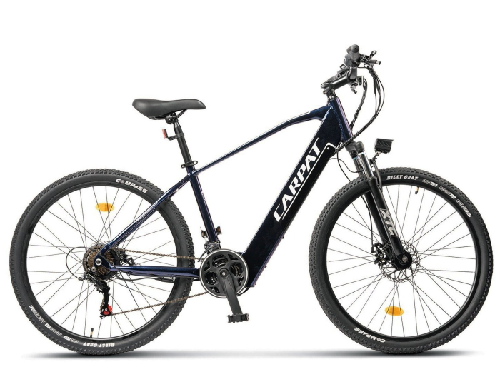 Bicicleta electrica MTB-HT 27.5" CARPAT C275M7E, cadru aluminiu 17", manete index, frane disc, 21 viteze [2]