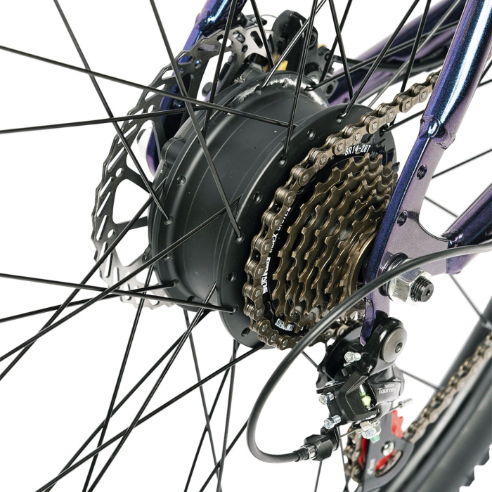 Bicicleta electrica MTB-HT 27.5" CARPAT C275M7E, cadru aluminiu 17", manete index, frane disc, 21 viteze [10]