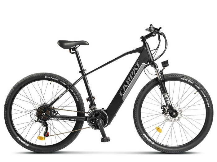Bicicleta electrica MTB-HT 27.5" CARPAT C275M7E, cadru aluminiu 17", manete index, frane disc, 21 viteze [2]