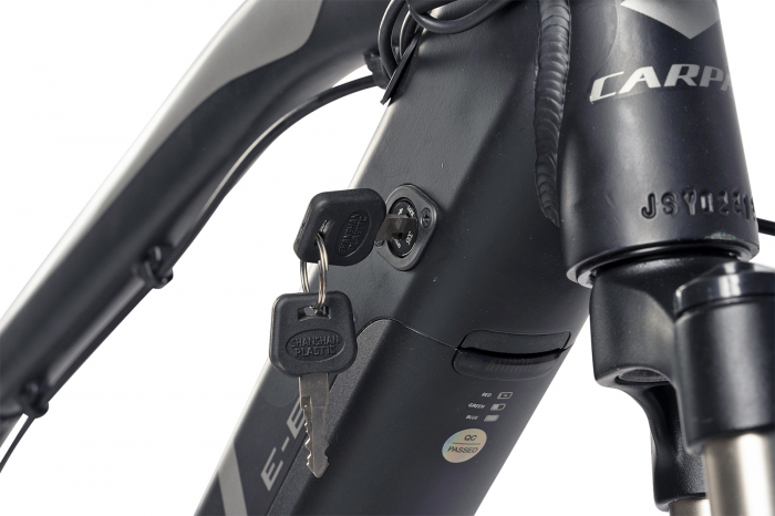 Bicicleta electrica MTB-HT 27.5" CARPAT Electric C275H7E, cadru aluminiu, manete secventiale, frane hidraulice, 11 viteze [15]