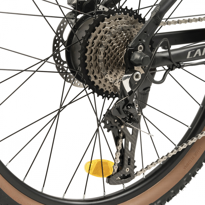 Bicicleta electrica MTB-HT 27.5" CARPAT Electric C275H7E, cadru aluminiu, manete secventiale, frane hidraulice, 11 viteze [10]