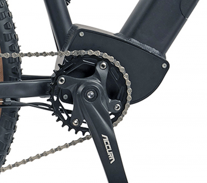 Bicicleta electrica MTB-HT 27.5" CARPAT Electric C275H7E, cadru aluminiu, manete secventiale, frane hidraulice, 11 viteze [14]