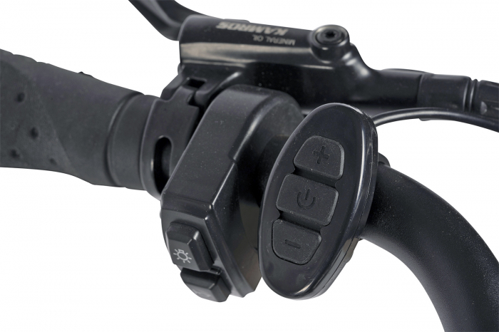 Bicicleta electrica MTB-HT 27.5" CARPAT Electric C275H7E, cadru aluminiu, manete secventiale, frane hidraulice, 11 viteze [8]