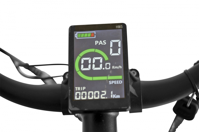 Bicicleta electrica MTB-HT 27.5" CARPAT Electric C275H7E, cadru aluminiu, manete secventiale, frane hidraulice, 11 viteze [9]