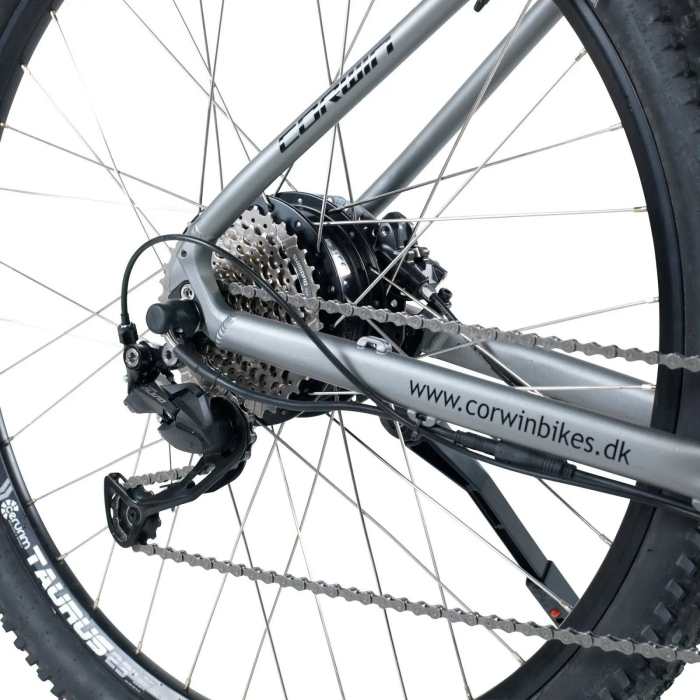 Bicicleta electrica MTB-HT 29" CORWIN 29223, cadru aluminiu, manete secventiale, frane hidraulice, 9 viteze [6]