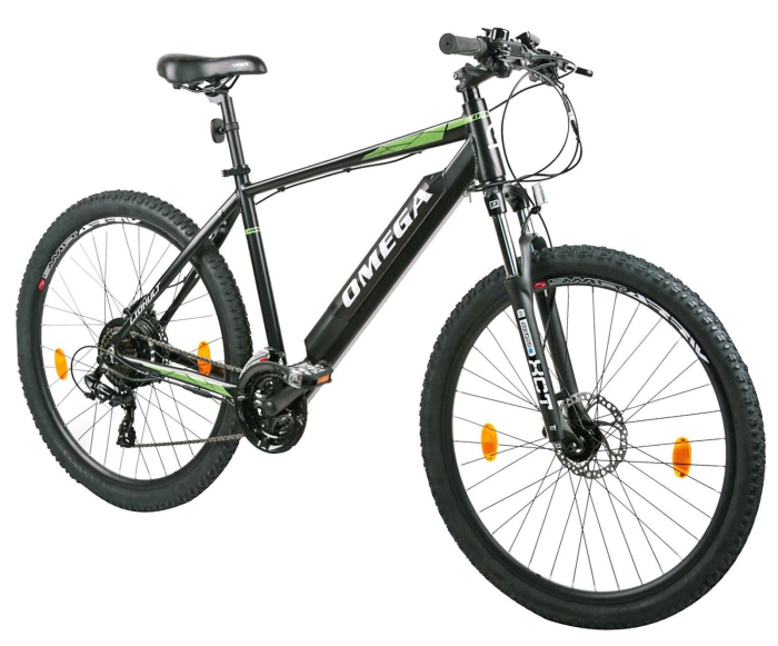 Bicicleta electrica MTB-HT 29" OMEGA Liohult, cadru aluminiu, frane hidraulice, 21 viteze [2]