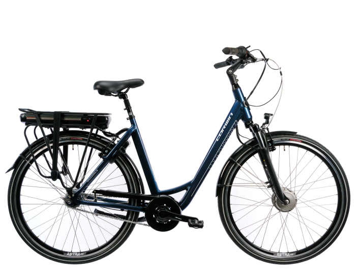 Bicicleta electrica oras 28" CORWIN 28324, cadru aluminiu, manete revoshift, frane V-Brake, 7 viteze [2]