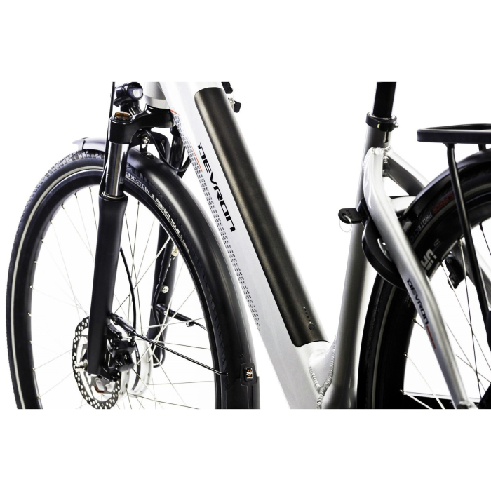Bicicleta electrica City 28" DEVRON 28426, cadru aluminiu, frane hidraulice, 8 viteze [5]