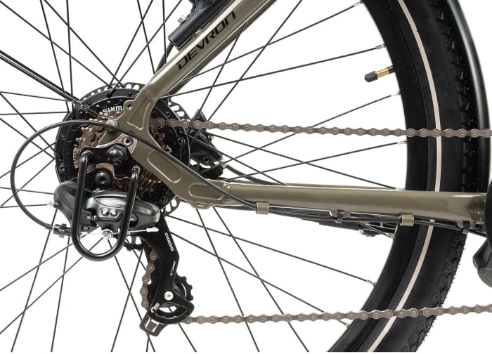 Bicicleta electrica oras 28" DEVRON 28426RM, cadru aluminiu, manete RevoShift, frane hidraulice, 7 viteze [9]