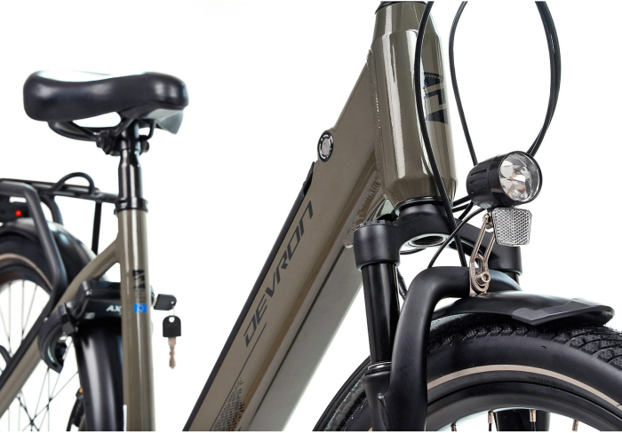 Bicicleta electrica oras 28" DEVRON 28426RM, cadru aluminiu, manete RevoShift, frane hidraulice, 7 viteze [4]