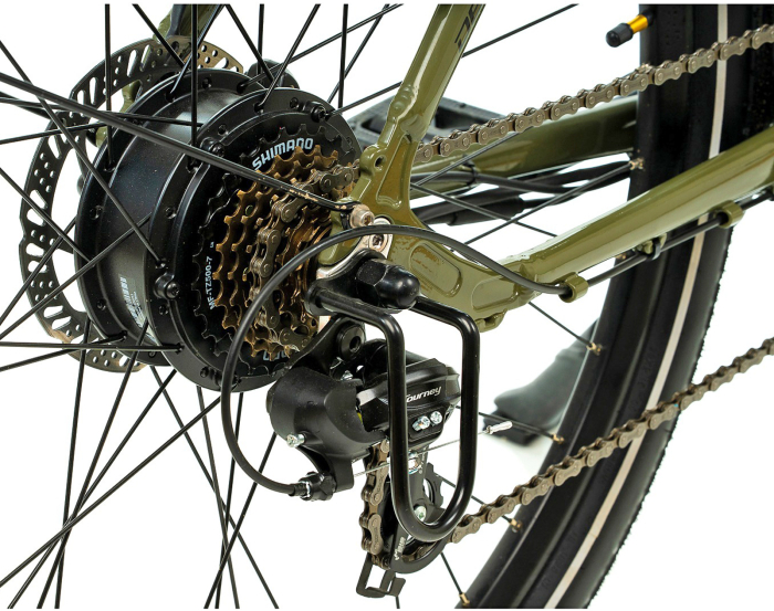 Bicicleta electrica oras 28" DEVRON 28426RM, cadru aluminiu, manete RevoShift, frane hidraulice, 7 viteze [10]