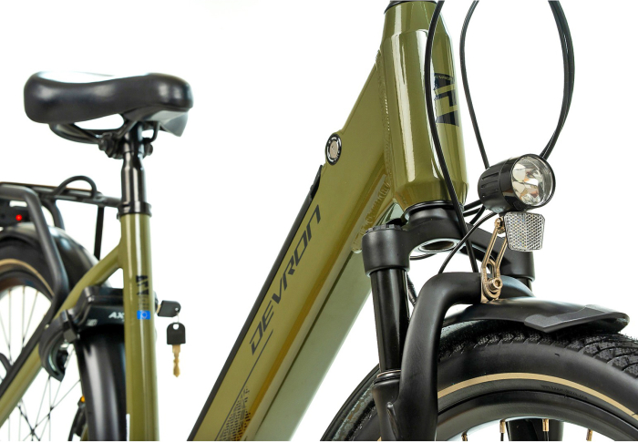 Bicicleta electrica oras 28" DEVRON 28426RM, cadru aluminiu, manete RevoShift, frane hidraulice, 7 viteze [4]