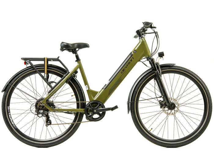 Bicicleta electrica oras 28" DEVRON 28426RM, cadru aluminiu, manete RevoShift, frane hidraulice, 7 viteze [2]