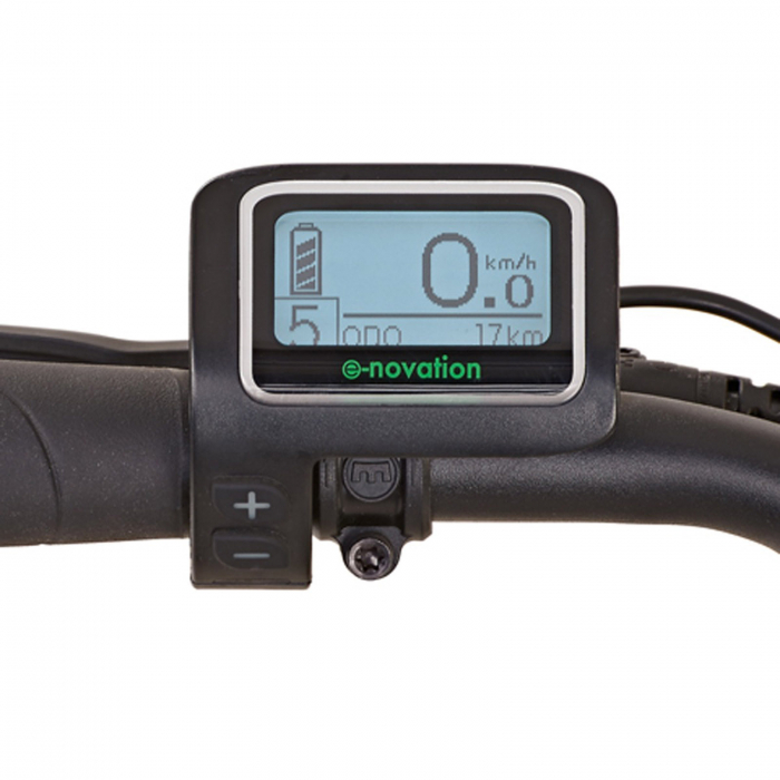 Bicicleta electrica oras 28" PROPHETE Geniesser Elektro-Fahrad, cadru aluminiu 18",  frane V-Brake hidraulice, 7 viteze, gri [4]