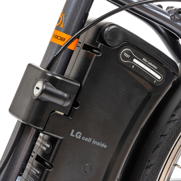 Bicicleta electrica oras 28" PROPHETE 990 Geniesser Elektro-Fahrad, cadru aluminiu 18",  frane V-Brake hidraulice, 7 viteze, gri [11]