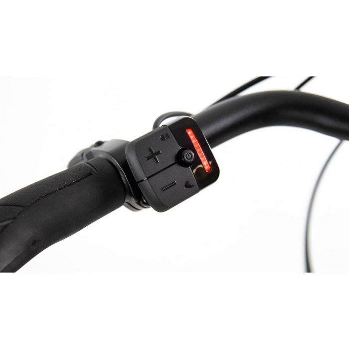 Bicicleta electrica oras 28" STELLA Vincenza 28124, cadru aluminiu 20", manete RevoShift, frane disc/torpedo, 8 viteze, negru [7]