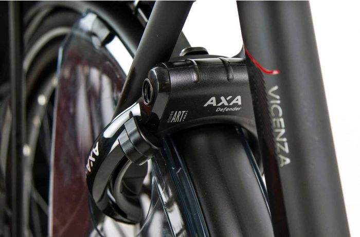 Bicicleta electrica oras 28" STELLA Vincenza 28124, cadru aluminiu 20", manete RevoShift, frane disc/torpedo, 8 viteze, negru [3]