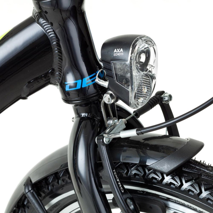 Bicicleta electrica pliabila 20" DEVRON 20122, cadru aluminiu, manete secventiale, frane V-Brake, 7 viteze [3]