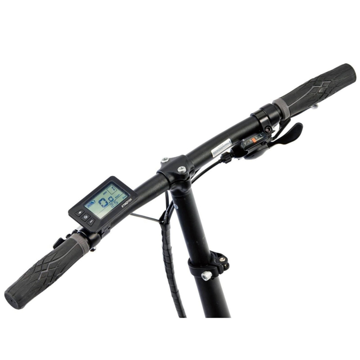 Bicicleta electrica pliabila 20" DEVRON 20122, cadru aluminiu, manete secventiale, frane V-Brake, 7 viteze [4]