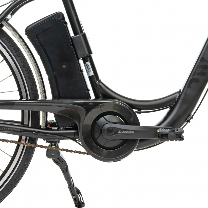 Bicicleta electrica oras 28" PROPHETE Geniesser Elektro-Fahrad 54889, cadru aluminiu 19",  frane V-Brake hidraulice, 7 viteze, negru [6]