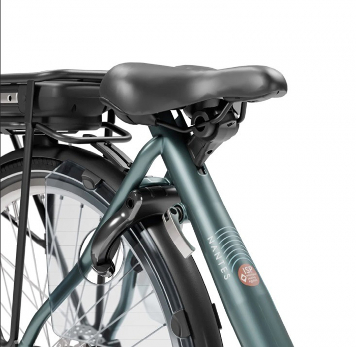 Bicicleta electrica oras STELLA Nantes FDST ISP RTE 2.1, cadru aluminiu 18", manete RevoShift, frane hidraulice, 7 viteze, gri [5]