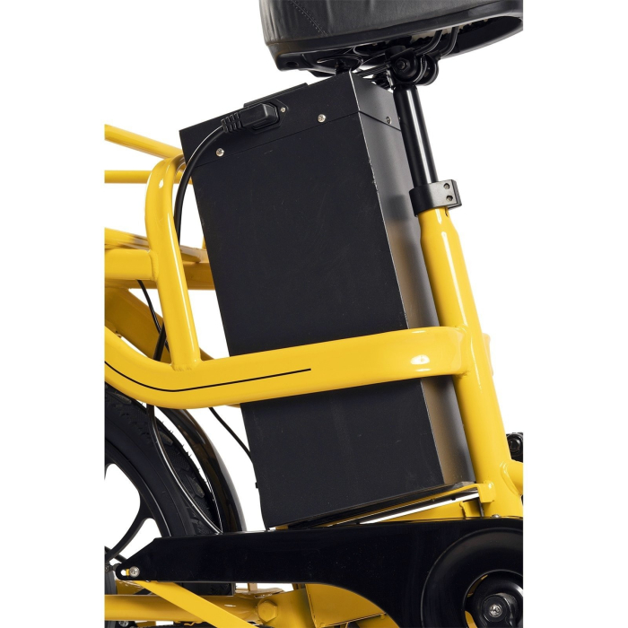 Bicicleta electrica tip scooter 20" CARPAT E-Delivery 20314E, cadru otel 16", frane tambur/disc, autonomie 60-80 km [12]