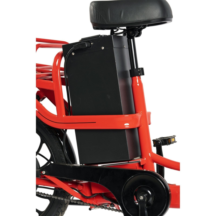 Bicicleta electrica tip scooter 20" CARPAT E-Delivery 20314E, cadru otel 16", frane tambur/disc, autonomie 60-80 km [12]