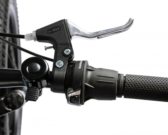 Bicicleta Fat Bike 20" VELORS Hercules, cadru otel 13.5", manete RevoShift, frane disc, 7 viteze [6]