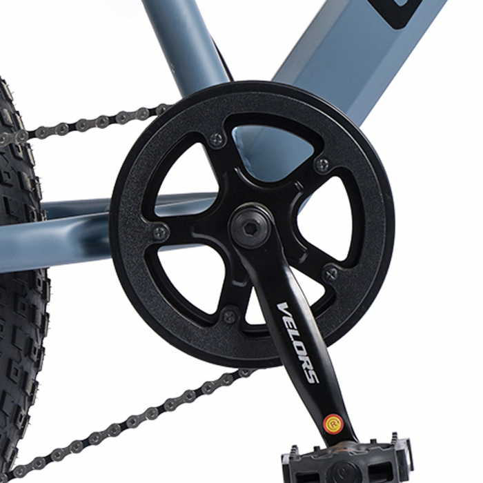 Bicicleta Fat Bike 20" VELORS Hercules, cadru otel 13.5", manete RevoShift, frane disc, 7 viteze [7]