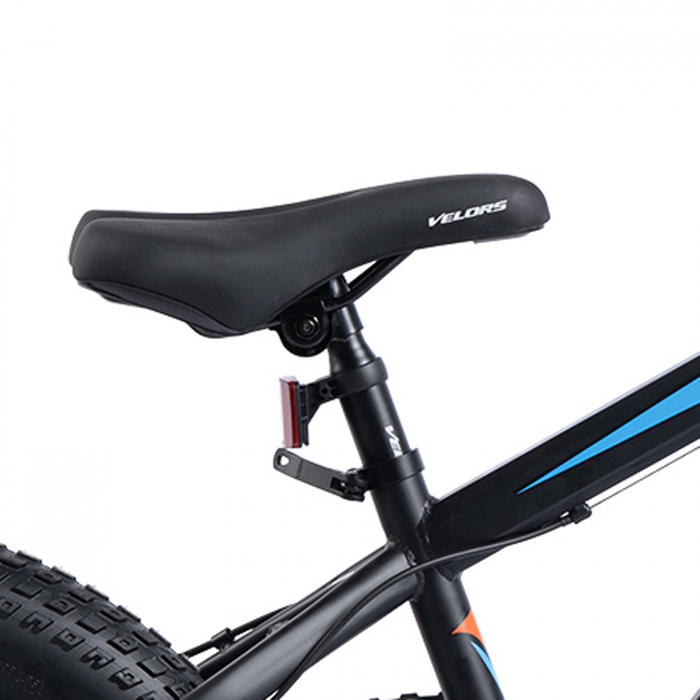 Bicicleta Fat Bike 20" VELORS Hercules, cadru otel 13.5", manete RevoShift, frane disc, 7 viteze [10]