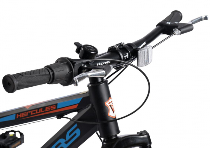 Bicicleta Fat Bike 20" VELORS Hercules, cadru otel 13.5", manete RevoShift, frane disc, 7 viteze [5]