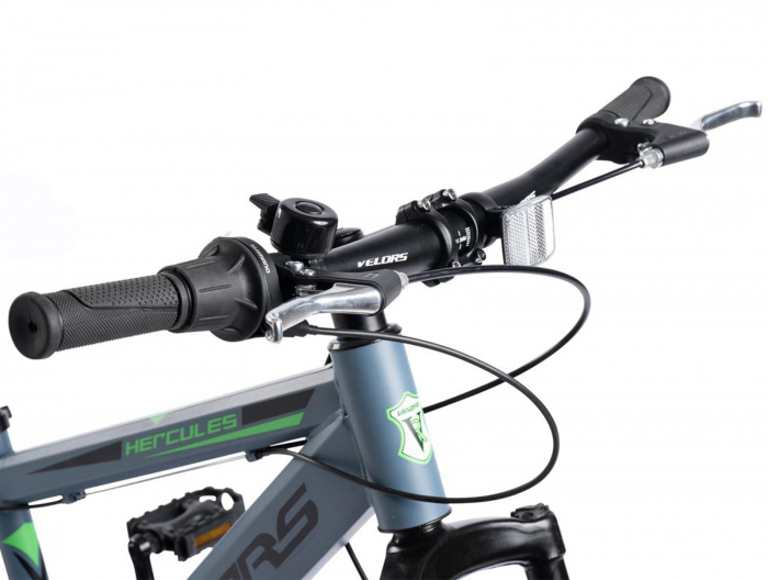 Bicicleta Fat Bike 20" VELORS Hercules, cadru otel 13.5", manete RevoShift, frane disc, 7 viteze [5]