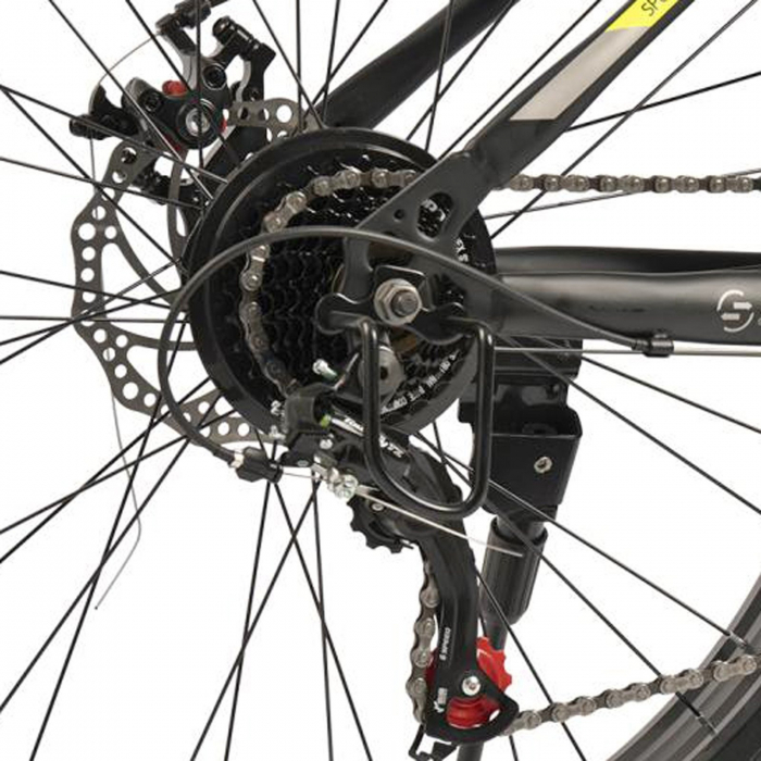 Bicicleta Fat Bike 26" CARPAT Aventus 2.6, cadru otel, manete RevoShift, frane disc, 7 viteze [8]