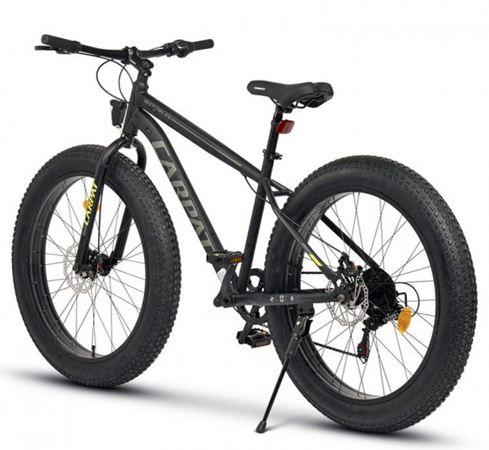 Bicicleta Fat Bike 26" CARPAT Aventus 2.6, cadru otel, manete RevoShift, frane disc, 7 viteze [3]