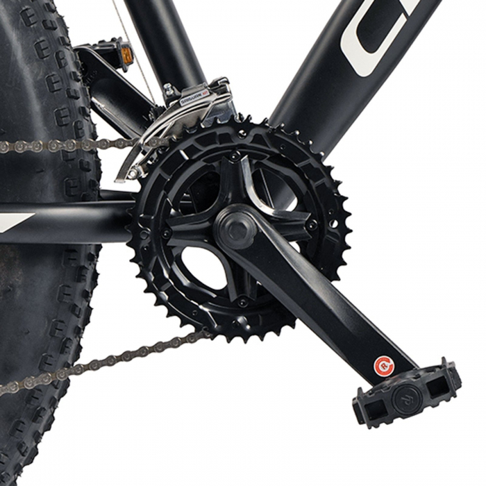 Bicicleta Fat Bike 26" CARPAT BigOne 2.6, cadru aluminiu, manete secventiale, frane disc, 16 viteze [7]