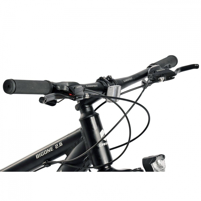 Bicicleta Fat Bike 26" CARPAT BigOne 2.6, cadru aluminiu, manete secventiale, frane disc, 16 viteze [5]